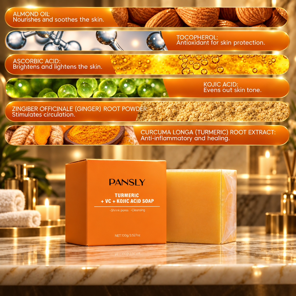 Turmeric Vitamin C Kojic Acid Soap