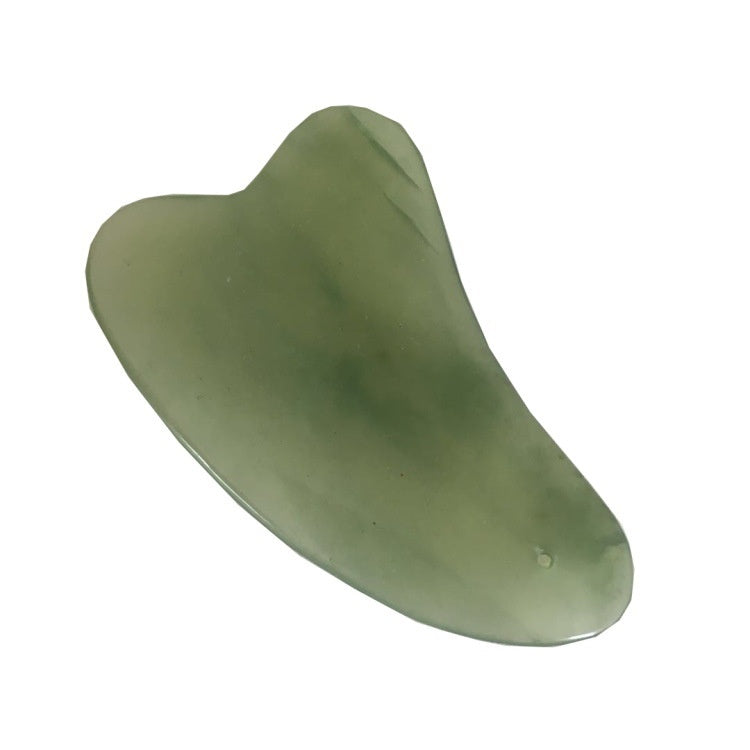 Jade-style facial roller and gua sha in gift box